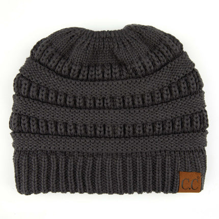 CC Messy Bun/Pony Beanie ( MB-20A )