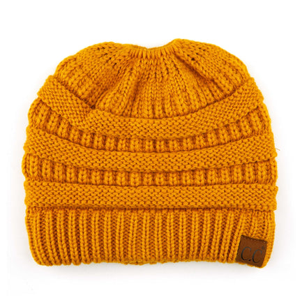 CC Messy Bun/Pony Beanie ( MB-20A )