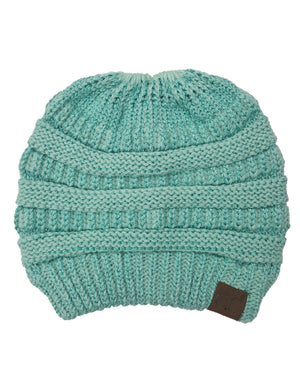 CC Bun Metallic Beanie ( MB-20M )