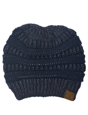CC Bun Metallic Beanie ( MB-20M )