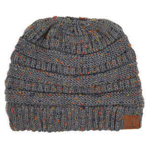 CC Cozy Confetti Bun Beanie ( MB-33 )