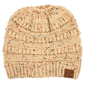 CC Cozy Confetti Bun Beanie ( MB-33 )