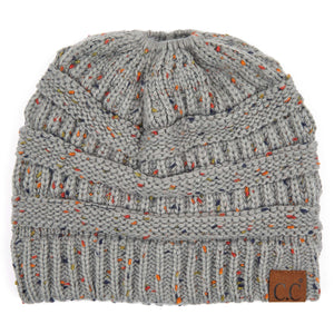 CC Cozy Confetti Bun Beanie ( MB-33 )