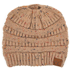 CC Cozy Confetti Bun Beanie ( MB-33 )