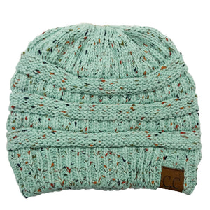 CC Cozy Confetti Bun Beanie ( MB-33 )