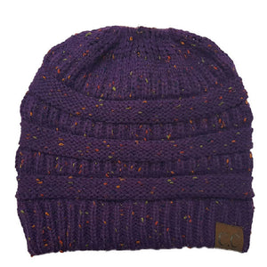 CC Cozy Confetti Bun Beanie ( MB-33 )