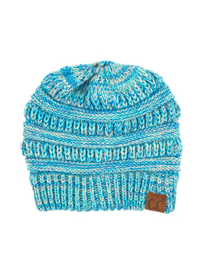 CC Crafted Multi-Toned Bun Beanie ( MB-816 )