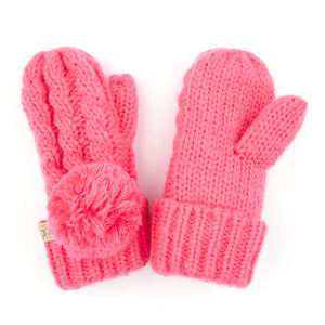 CC Kids Pom Mittens ( KIDS MT-24 )