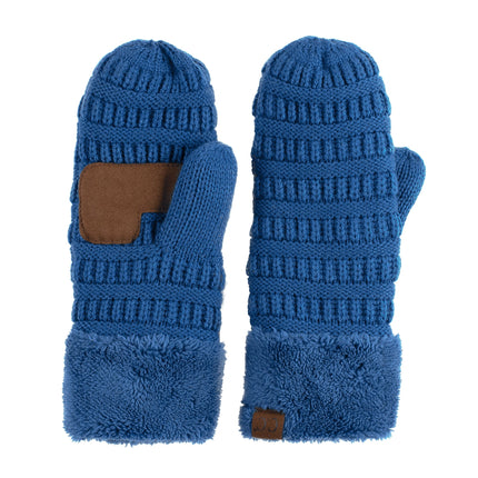 CC Sherpa Lined Mittens | 2 Sizes ( MT-25 ) ( MT-JUNIOR-25 )