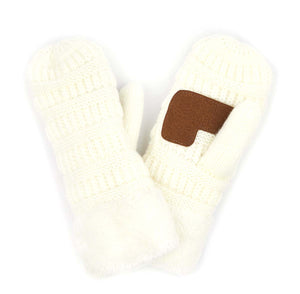 CC Kids Sherpa Lined Mittens ( MT-25 KIDS )