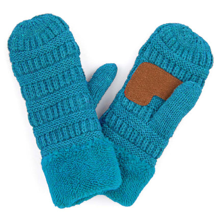 CC Sherpa Lined Mittens | 2 Sizes ( MT-25 ) ( MT-JUNIOR-25 )