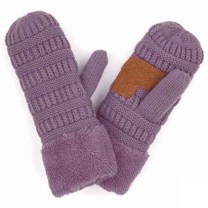 CC Sherpa Lined Mittens | 2 Sizes ( MT-25 ) ( MT-JUNIOR-25 )