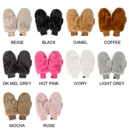 CC Sherpa Touchscreen Accessible Mittens ( MT-715 )