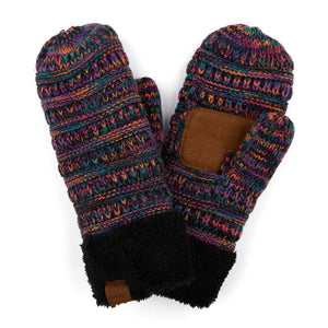 CC Crafted Multi Color Mittens - 2 Sizes ( MT-816 ) ( JUNIOR-MT-816 )