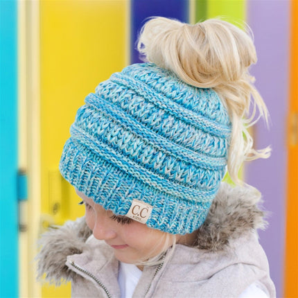 CC Kids Multi-Toned Ponytail Beanie ( MB-816 KIDS )