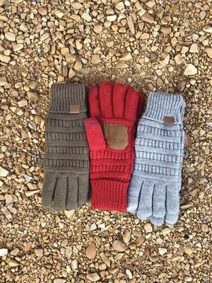 CC Fleece Lined Touchscreen Gloves ( G-25 )