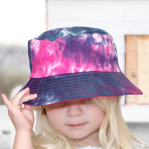 CC Kids Reversible Tie-Dye Bucket Hat ( KIDS-2176 ) ( ST-2176 )