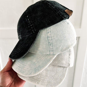 CC Stone-Washed Corduroy Cap ( BT-1014 )