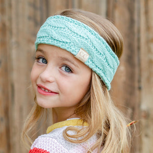 CC Kids Sherpa Lined Headwrap ( HW-20 KIDS )