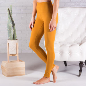 Super Soft Fleece Lined Leggings - 3" Waist ( SOL01-FLEECE-3 )