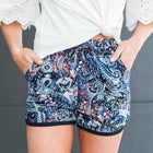Paisley Pattern Shorts ( NDS-F641 )