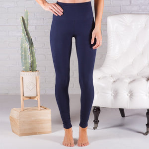 Super Soft Fleece Lined Leggings - 3" Waist ( SOL01-FLEECE-3 )