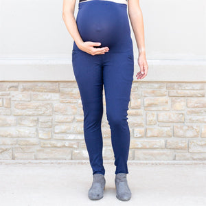 Twill Maternity Stretchy Jeggings ( MT-D002 )