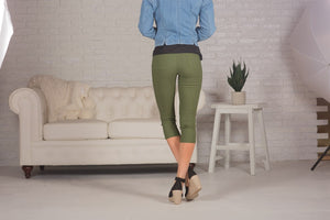 Moto Capri Jeggings | 4 Sizes ( MT01-CAPRI )