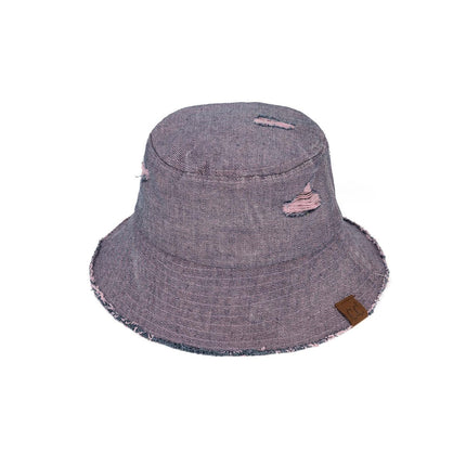 CC Stone Washed Denim Bucket ( BK-3920 )