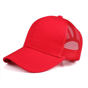 CC Solid Mesh Pony Cap ( BT-4 )