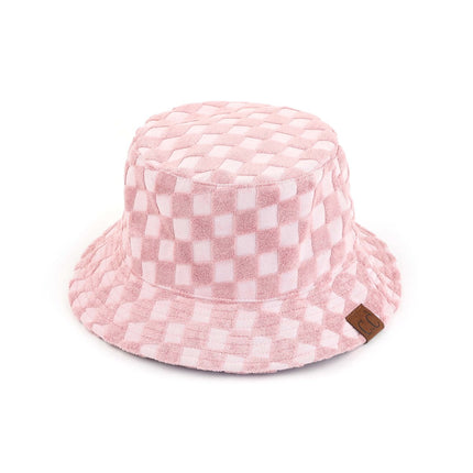 CC Checkered Terry Cloth Bucket ( KB-004 )