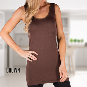 Extra Long Layering Thick Strap Tank