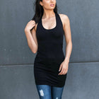 Extra Long Layering Racerback Tank ( S2177 )