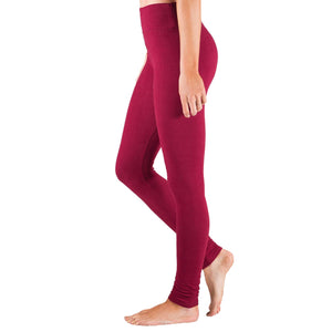 Flat Waist Soft Leggings ( SOL01R-3 )