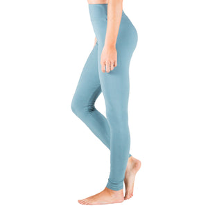 Flat Waist Soft Leggings ( SOL01R-3 )