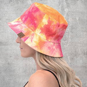 CC Tie-Dye Reversible Bucket Hat ( ST-2176 )