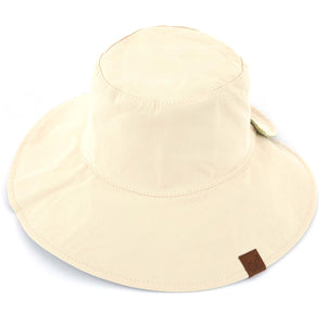 CC Reversible Ponytail Bucket Hat ( ST-2224 )