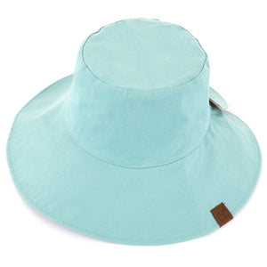 CC Reversible Ponytail Bucket Hat ( ST-2224 )