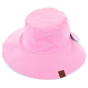 CC Reversible Ponytail Bucket Hat ( ST-2224 )