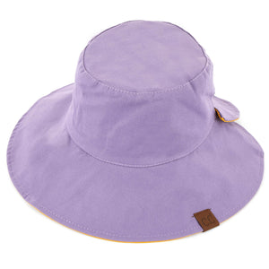 CC Reversible Ponytail Bucket Hat ( ST-2224 )