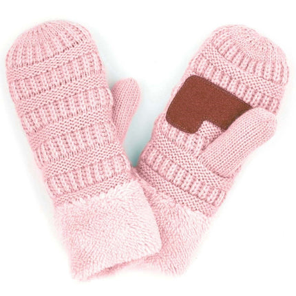 CC Sherpa Lined Mittens | 2 Sizes ( MT-25 ) ( MT-JUNIOR-25 )