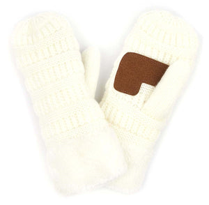 CC Sherpa Lined Mittens | 2 Sizes ( MT-25 ) ( MT-JUNIOR-25 )