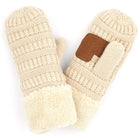 CC Sherpa Lined Mittens | 2 Sizes ( MT-25 ) ( MT-JUNIOR-25 )