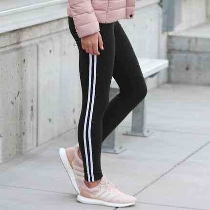 Athleisure Soft Stripe Leggings ( U-SOL01R-STRIPE ) CLEARANCE