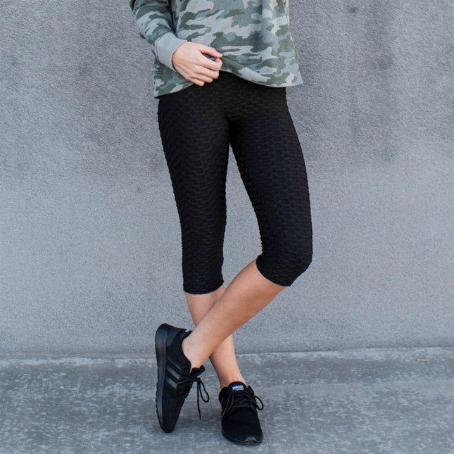 Cellulite Hiding Capri Leggings ( T09_CAPRI ) CLEARANCE