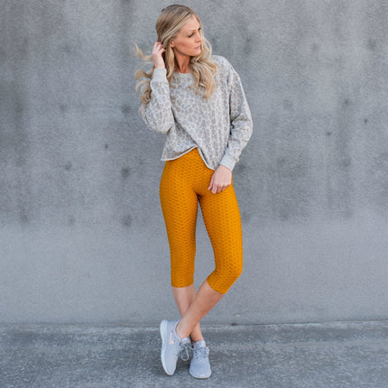 Cellulite Hiding Capri Leggings ( T09_CAPRI ) CLEARANCE