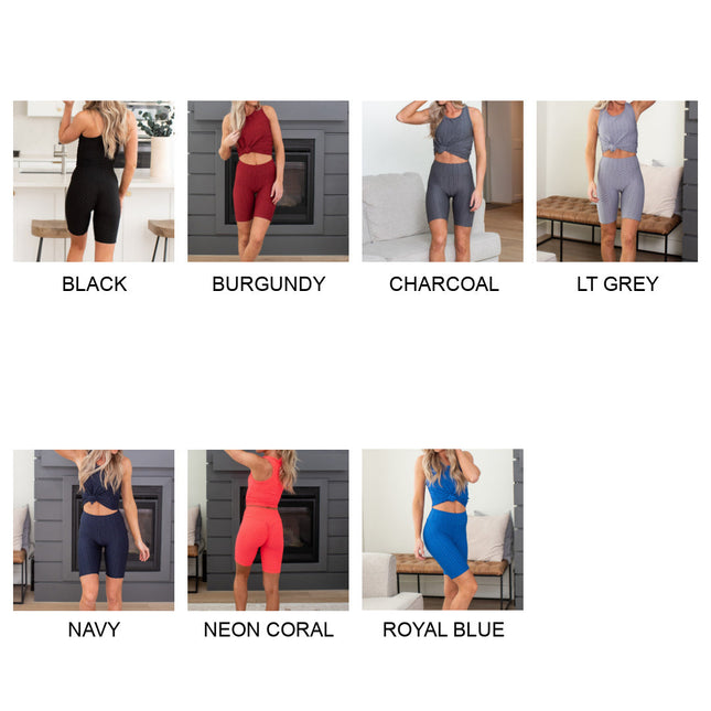 Cellulite Hiding Set | Biker & Tank ( T09BK-SET )