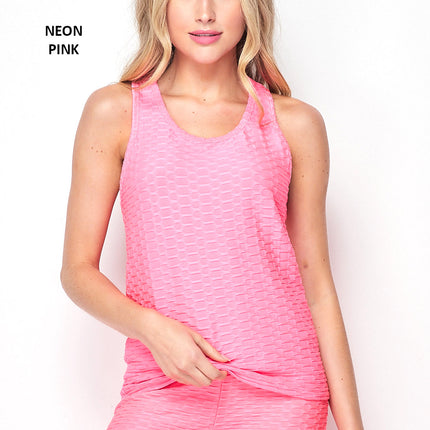Cellulite Hiding Legging and Tank Loungewear ( T09PA-SET )