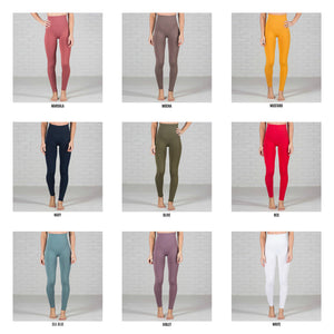 Tummy Control Fleece Lined Leggings | Curvy Added