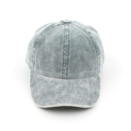 CC Stone-Washed Criss-Cross Corduroy Cap ( BT-1014 )